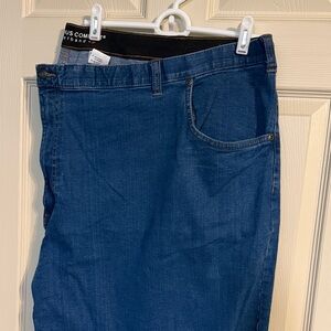 Harbor Bay Big and Tall Men's Relaxed Fit Blue Jeans